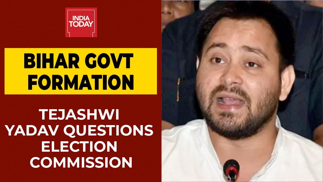 Bihar Govt Formation Updates: Tejashwi Yadav Questions Election Commission's Counting Of Votes