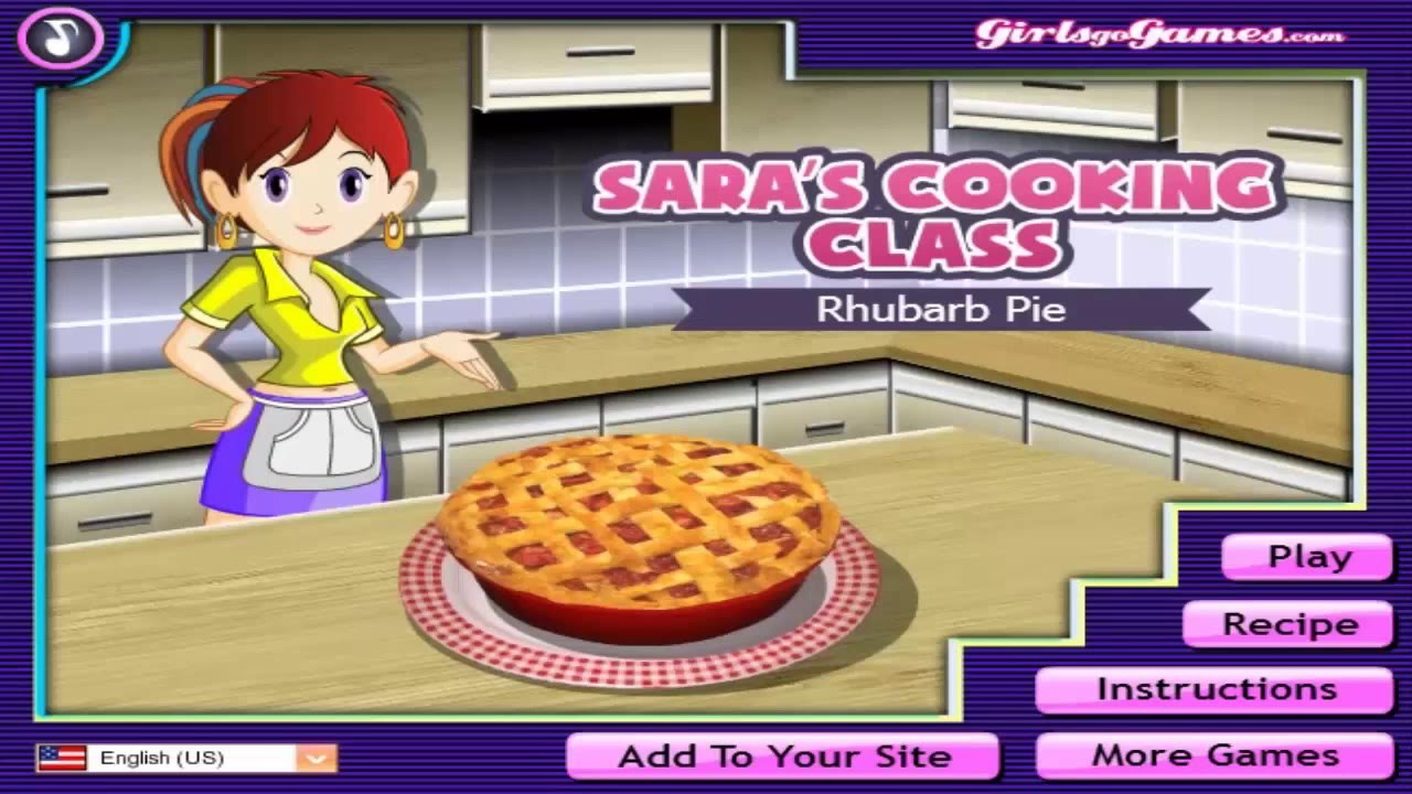 sara's cooking class rhubarb pie