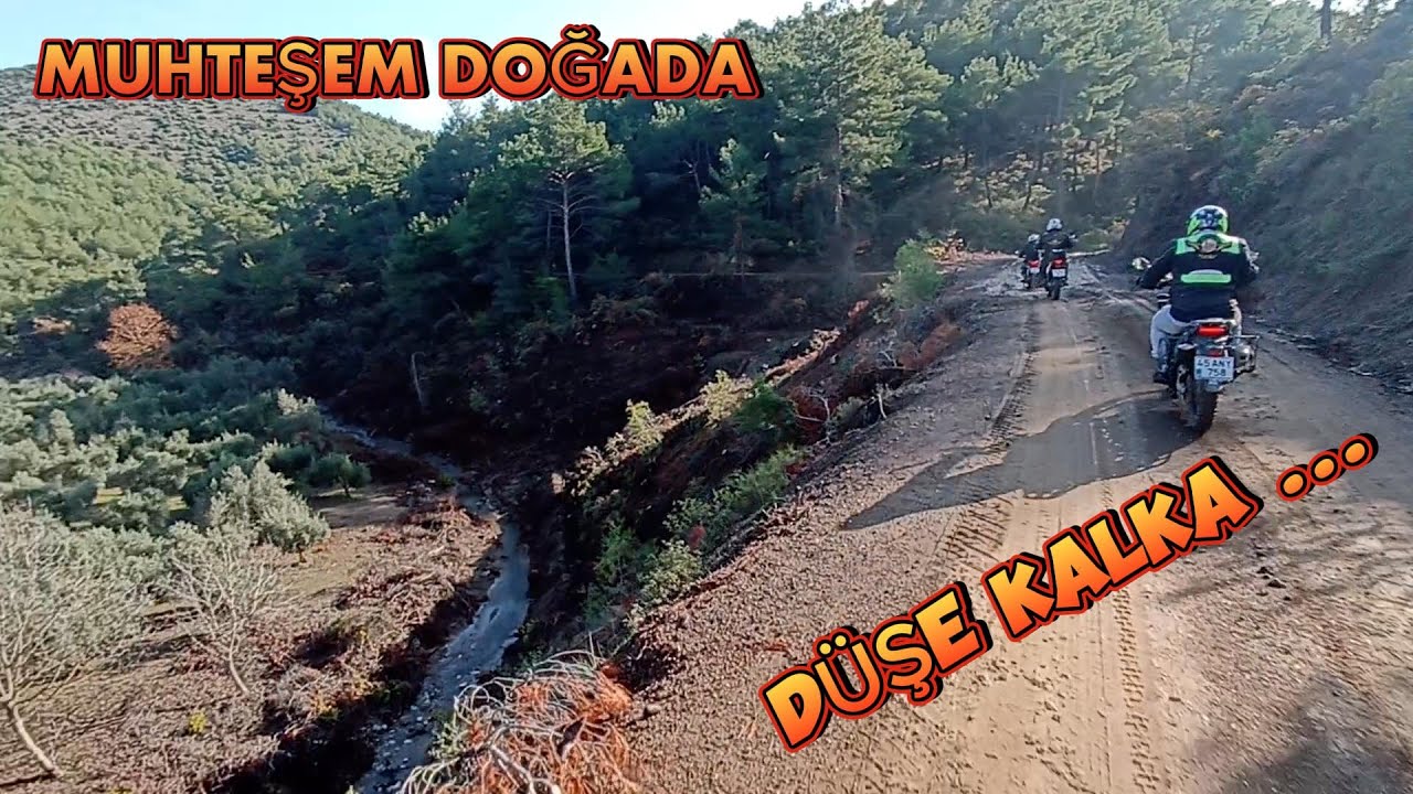 HERO X PULSE 200 - CRF 250L -YAĞMUR SONRASI ARAZİDE SÜRDÜK... AKHİSAR - OFF ROAD DRIVING AFTER RAİN