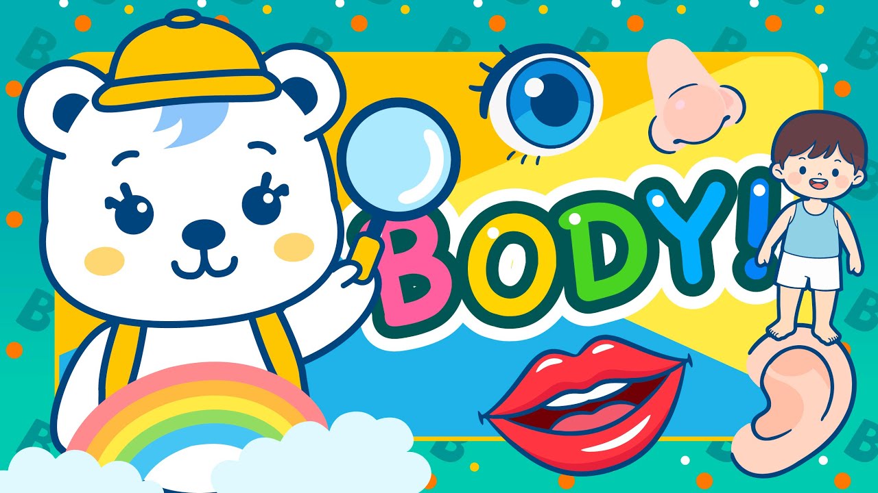 Learn Words - Vocabulary - Parts of the body - Kids TV - Buniverse