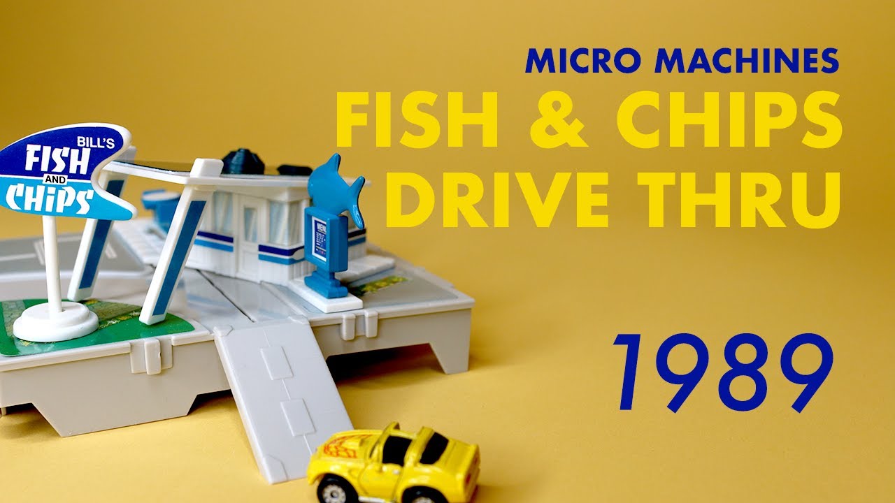 Micro Machines Fish & Chips Drive Thru (Galoob, 1989)