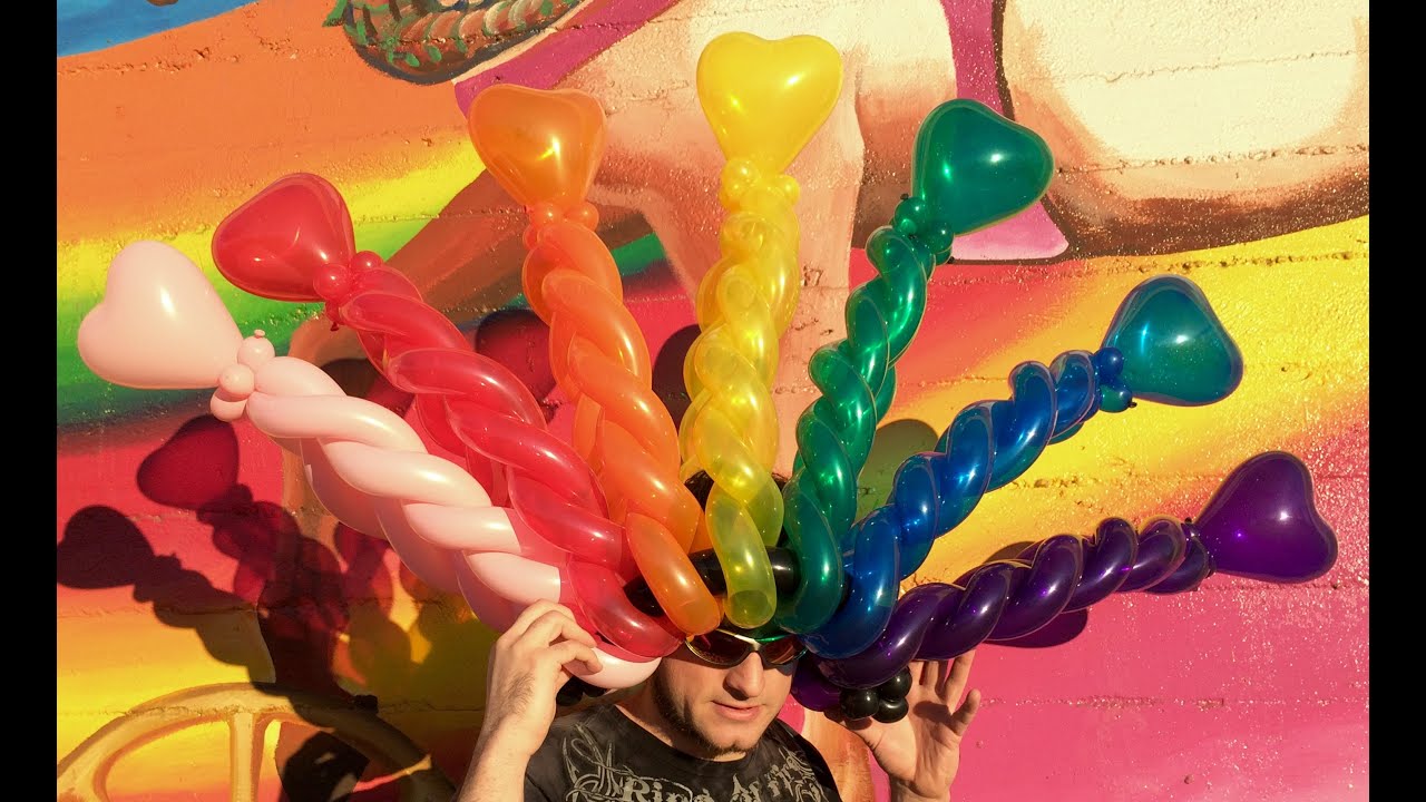 World's Biggest Easiest Balloon Hat!!!