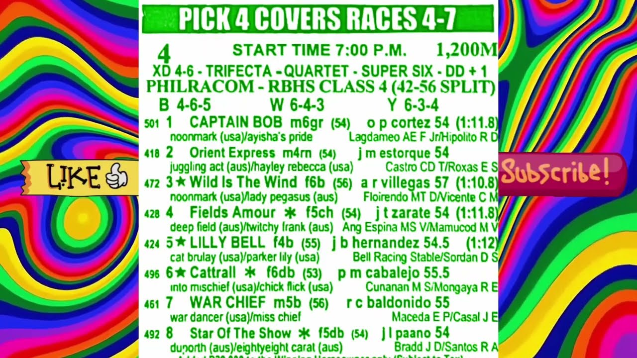 JANUARY 30, 2026 FRIDAY | PJC Philippine Jockey Club🐴 Karera Trips
