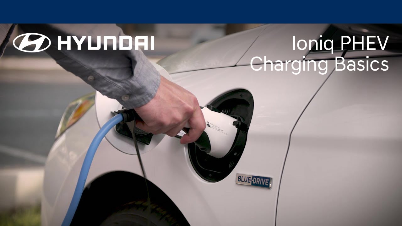 Ioniq Plug-In Hybrid Charging Basics | Hyundai