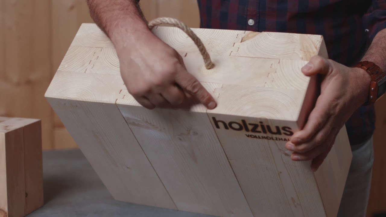 holzius | Funktionsprinzip Vollholz Wandelement