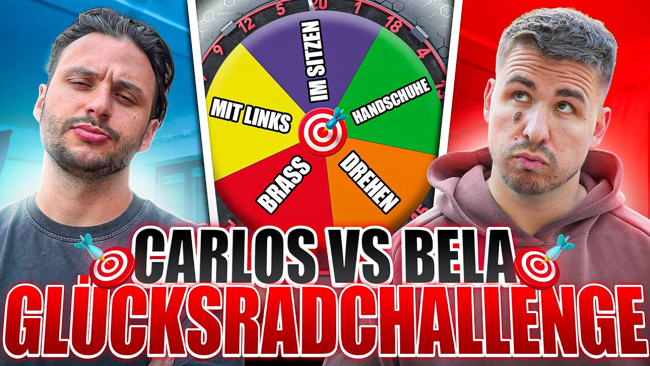 ICH WILL DOCH NUR NORMAL DARTS SPIELEN 😭 🎯l GLÜCKSRAD mit @bela_darts