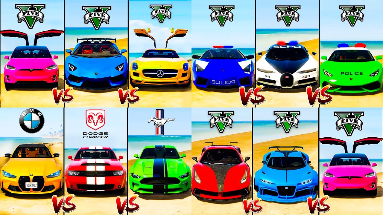 GTA 5 Super Cars Mod Collection - Which Luxury Car is Best?