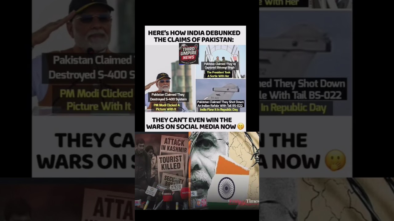 Pakistan’s Big Claims EXPOSED 😳 India Debunks Every Lie on Social Media!