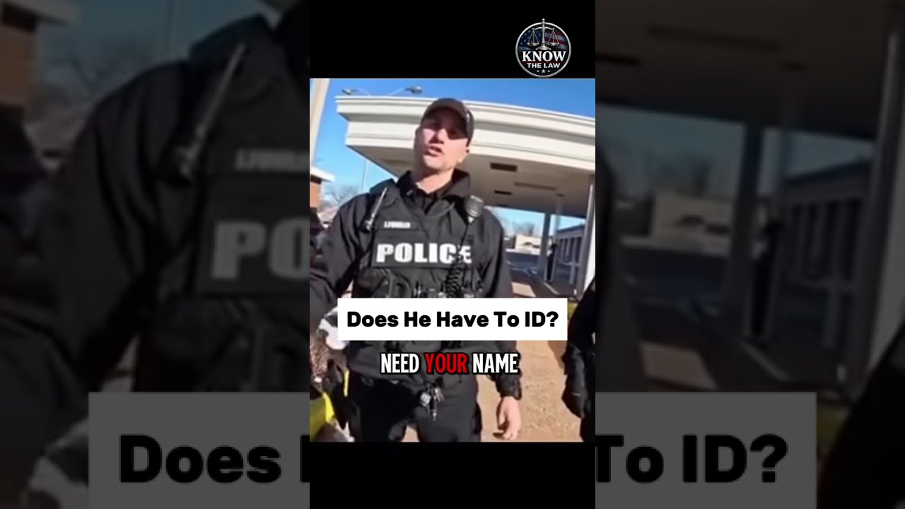 Demanding ID When You're Being Trespassed!!