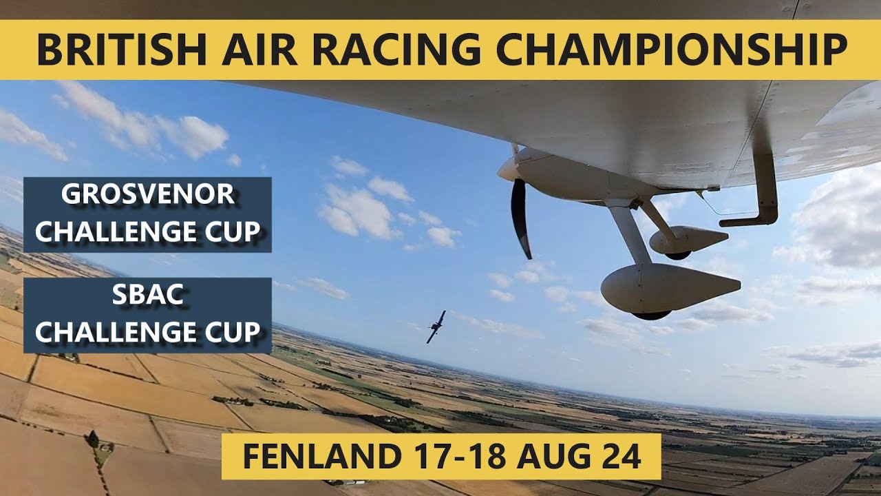 Van’s RV-7 racing the Fenland Air Race