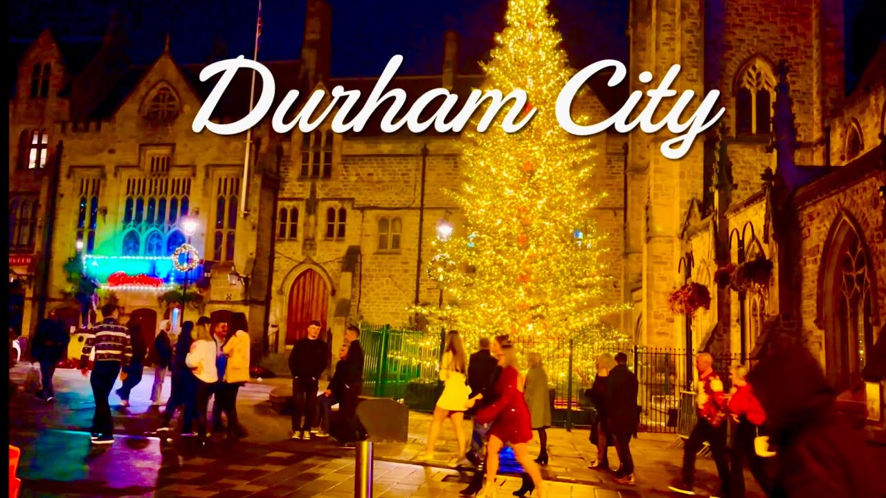 Durham City a bustling Saturday nightlife as people party into Christmas 🎄