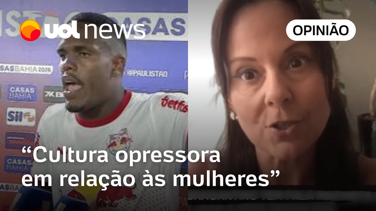'Nós mulheres não aceitamos as suas desculpas', diz Fabíola Andrade sobre zagueiro Gustavo Marques