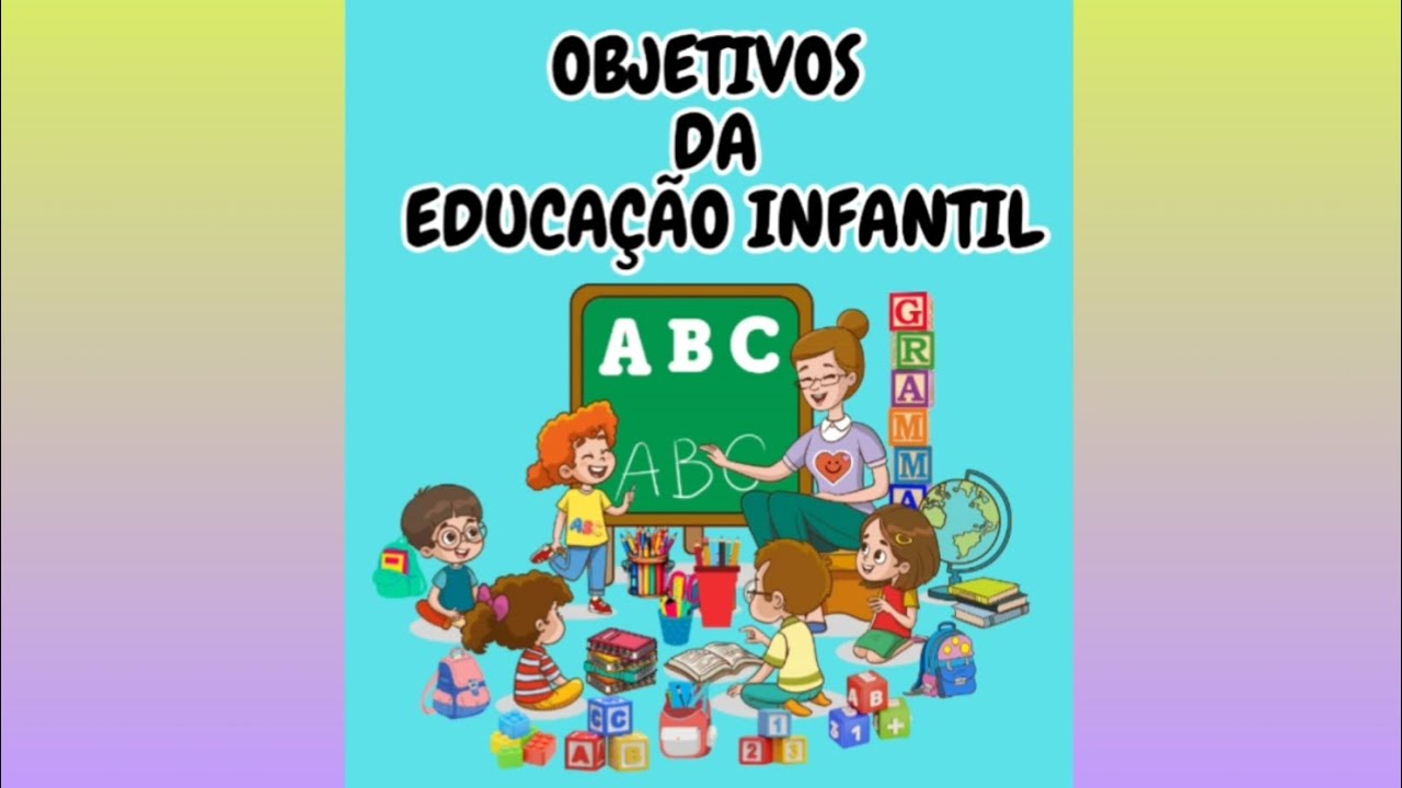 OBJETIVOS DA EDUCAÇÃO INFANTIL