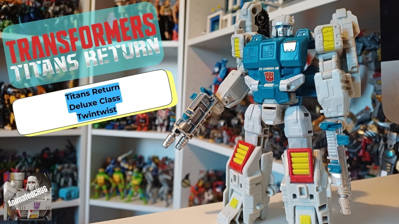 GOAT. - Обзор Transformers Titans Return Deluxe Class Twintwist - AnimatedCHUG #transformers