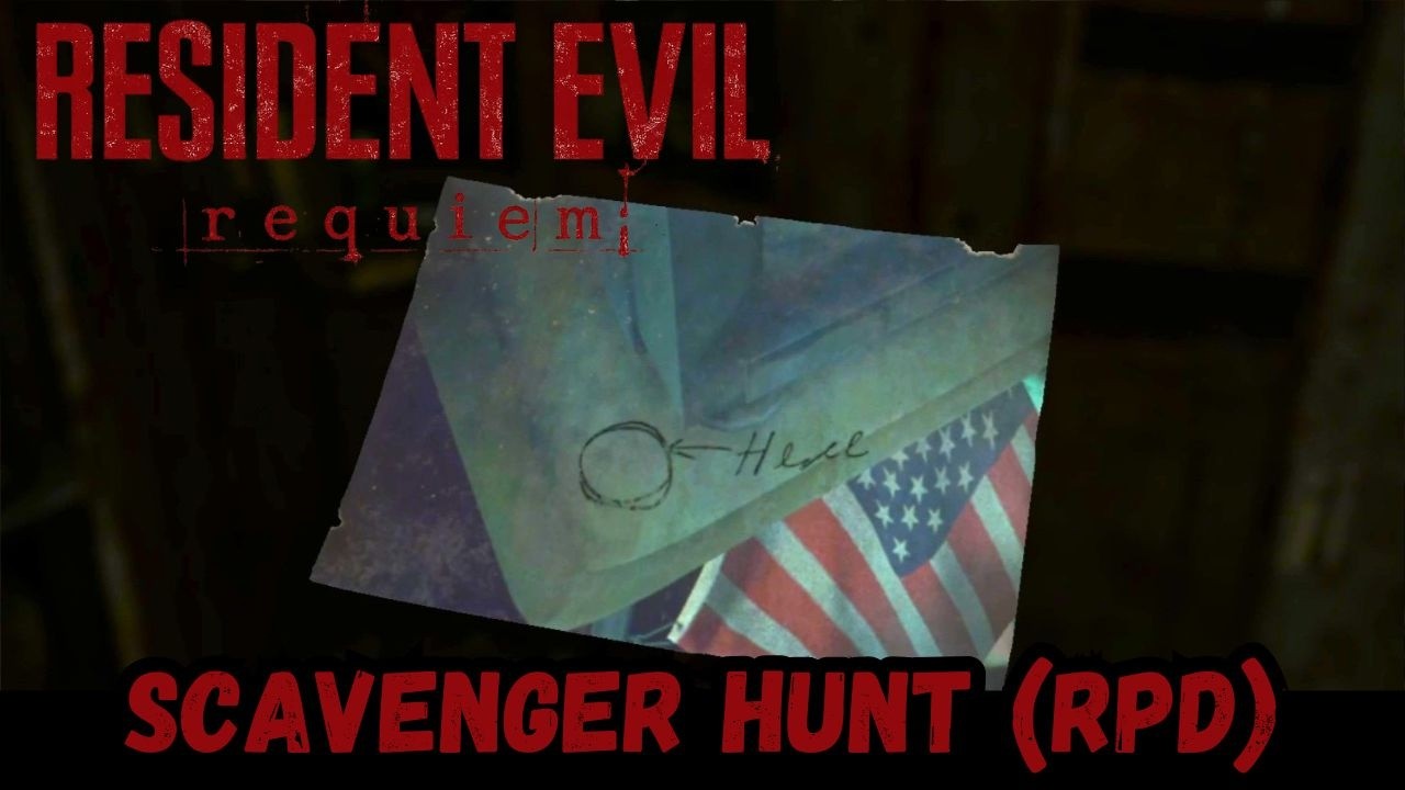 Resident Evil Requiem: Barry's Scavenger Hunt (RPD)