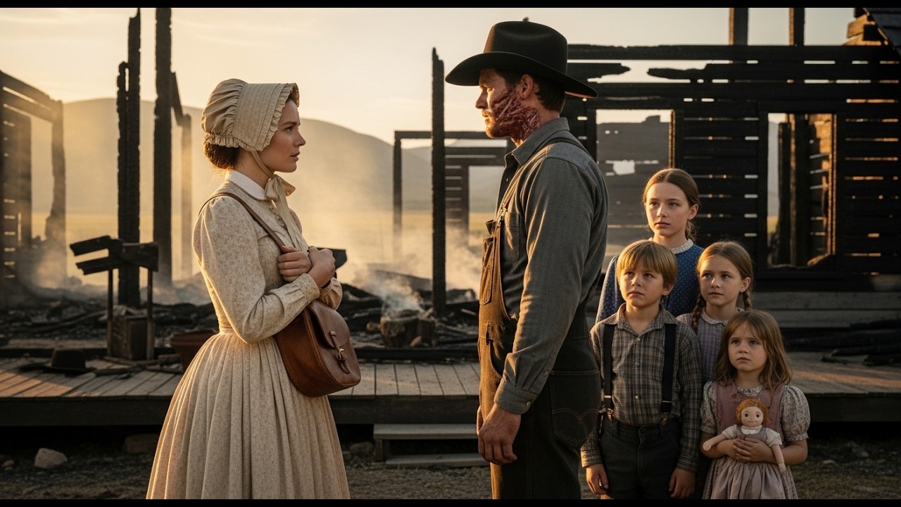 Wealthy Heiress Hides Fortune, Becomes Mail-Order Bride—Finds Burned Ranch and Scarred Cowboy
