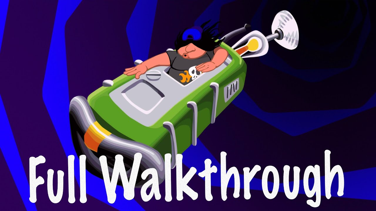 Complete Day of the Tentacle 100% playthrough guide
