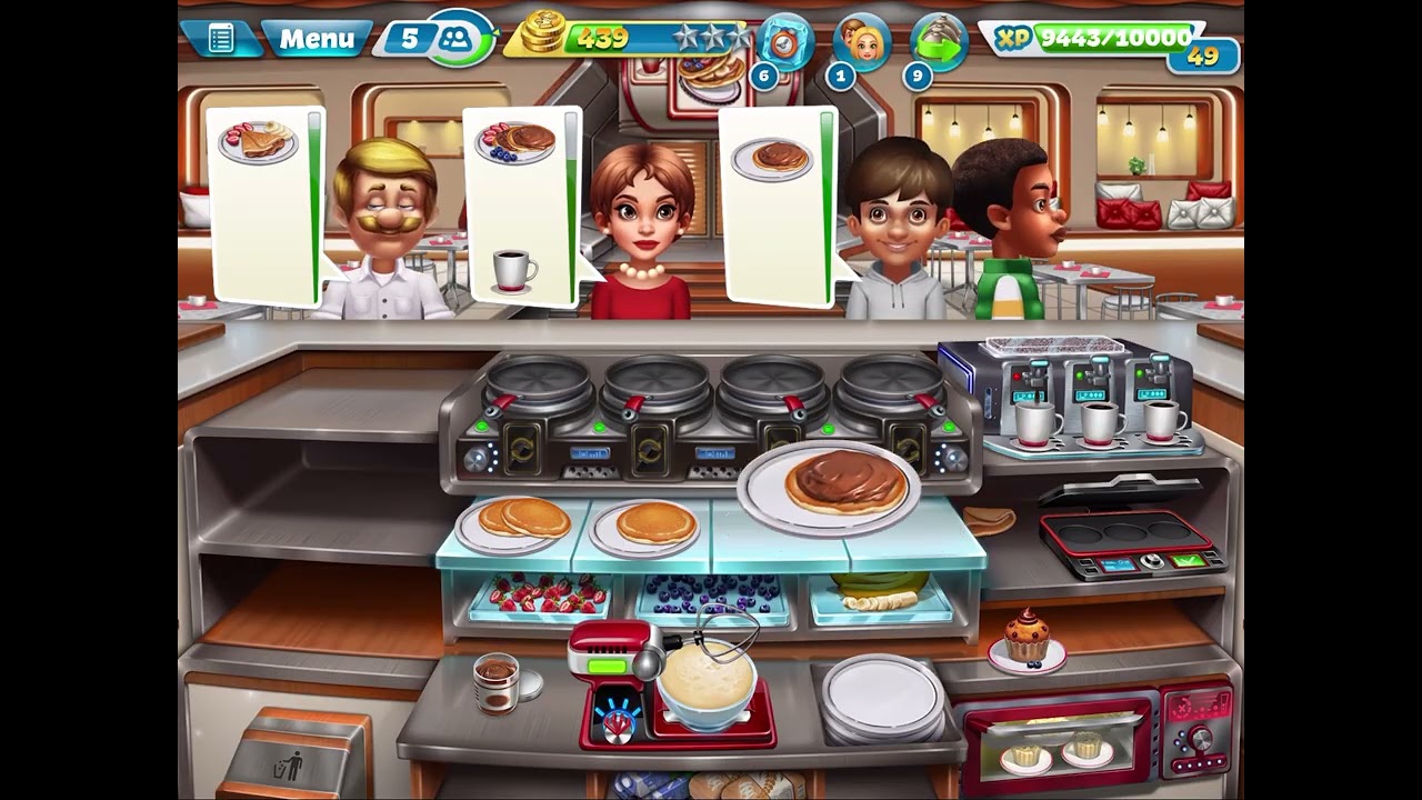 حمى الطهي المرحلة 23 The Flipping Pancake 