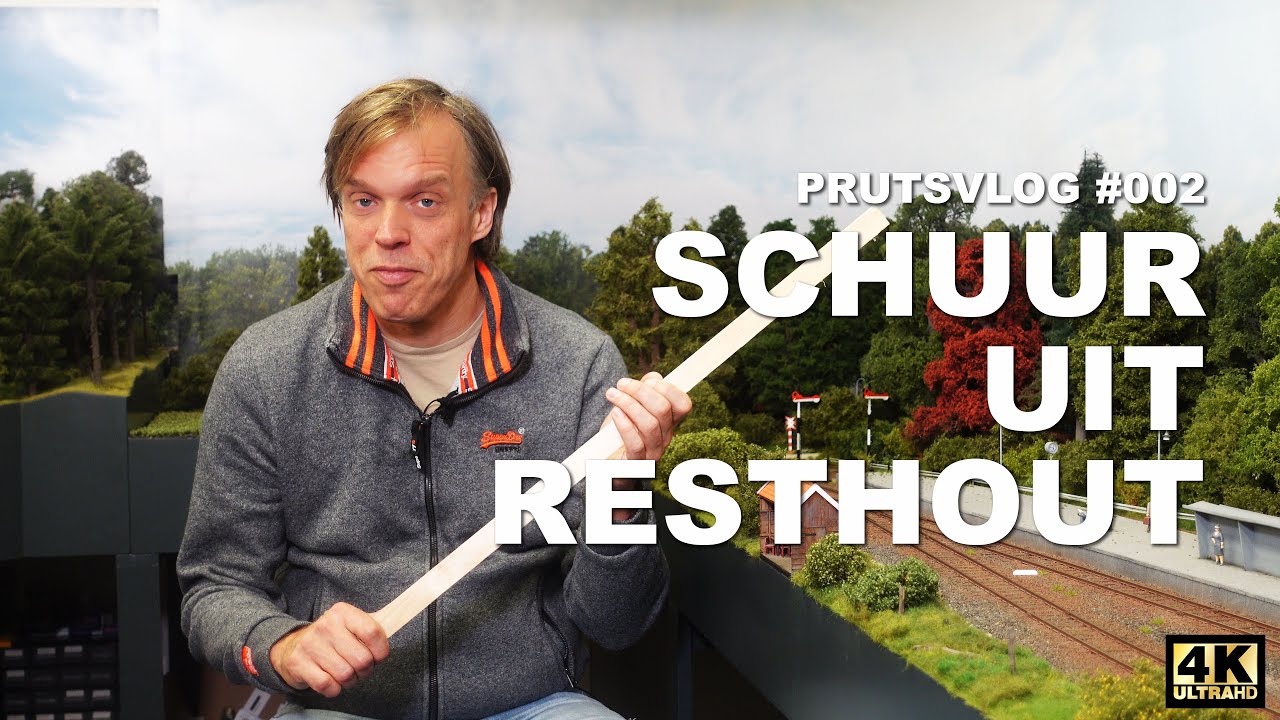 PRUTSVLOG#002 - Schuurtje uit resthout
