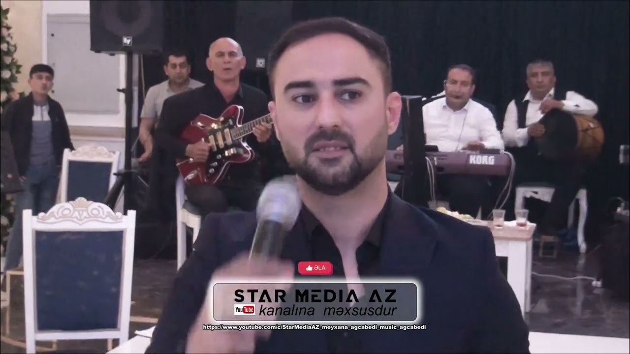 yeni popuri trend toy mahnıları oxuyur Vasif Əzimov gitara Asif Agcabedili sintez Rövşen