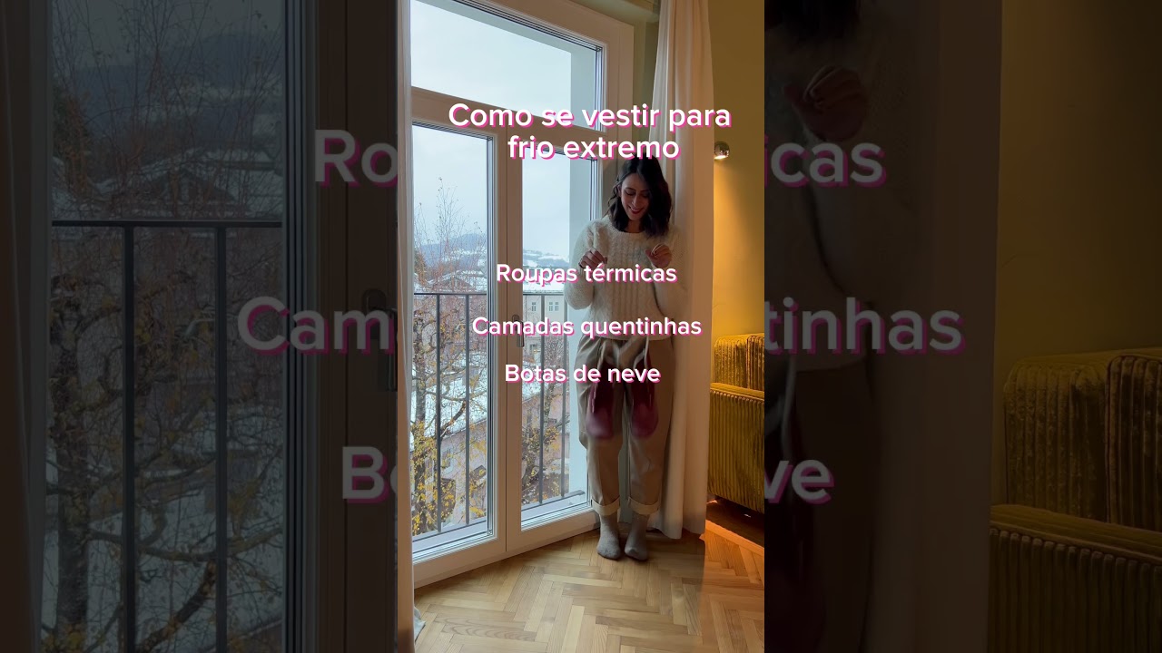 Como se vestir para frio extremo?