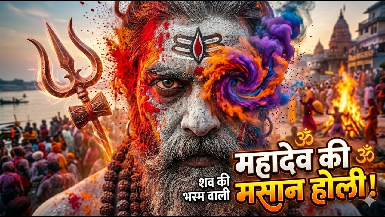 काशी में मसाने की होली 🔱 महादेव संग खेले भस्म की होली | Kashi Mahadev Masane Ki Holi 2026