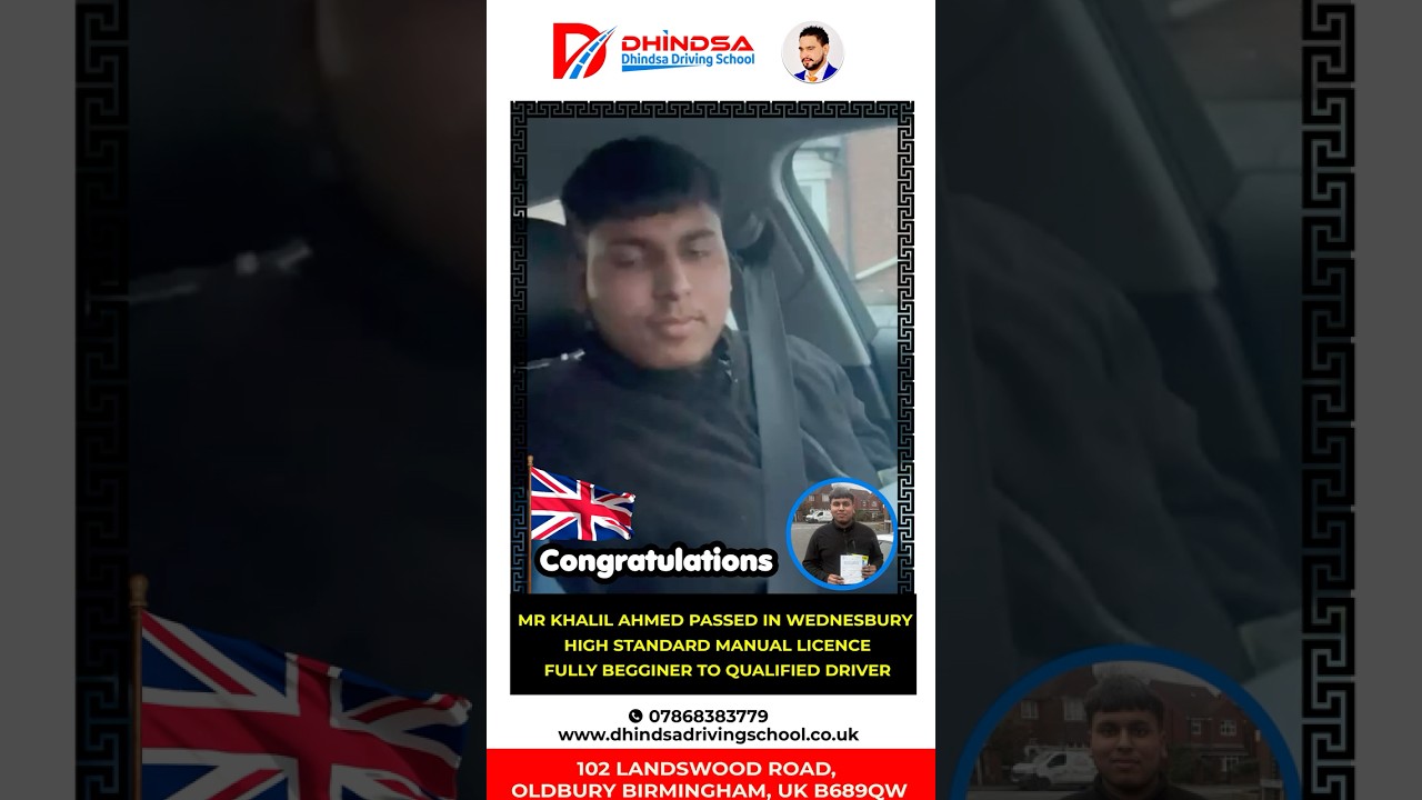 🎉 Congratulations to Mr Khalil Ahmed!