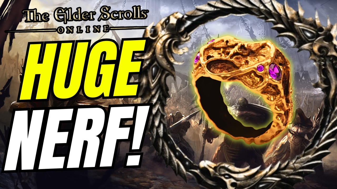 THEY FINALLY NERFED IT | Elder Scrolls Online PvP Talk