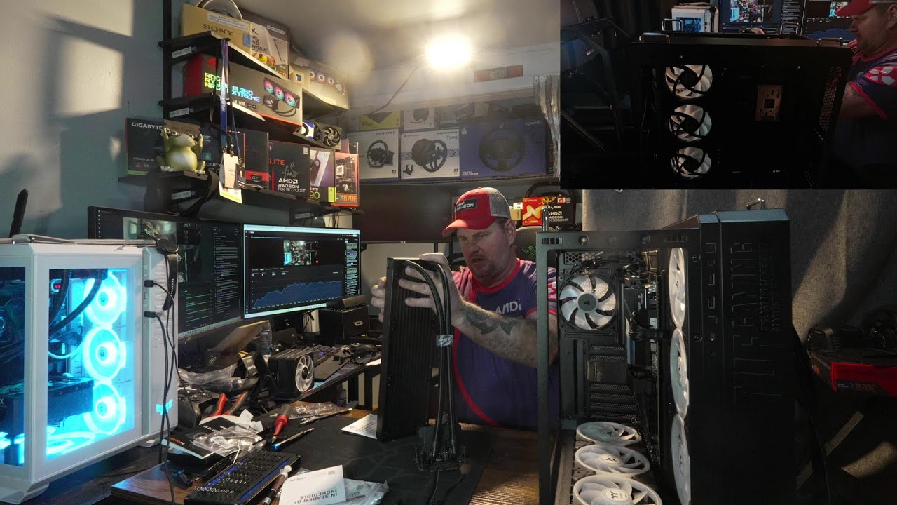 I Am Upgrading My AMD 9070XT 9800X3D Build Live Today Part 2