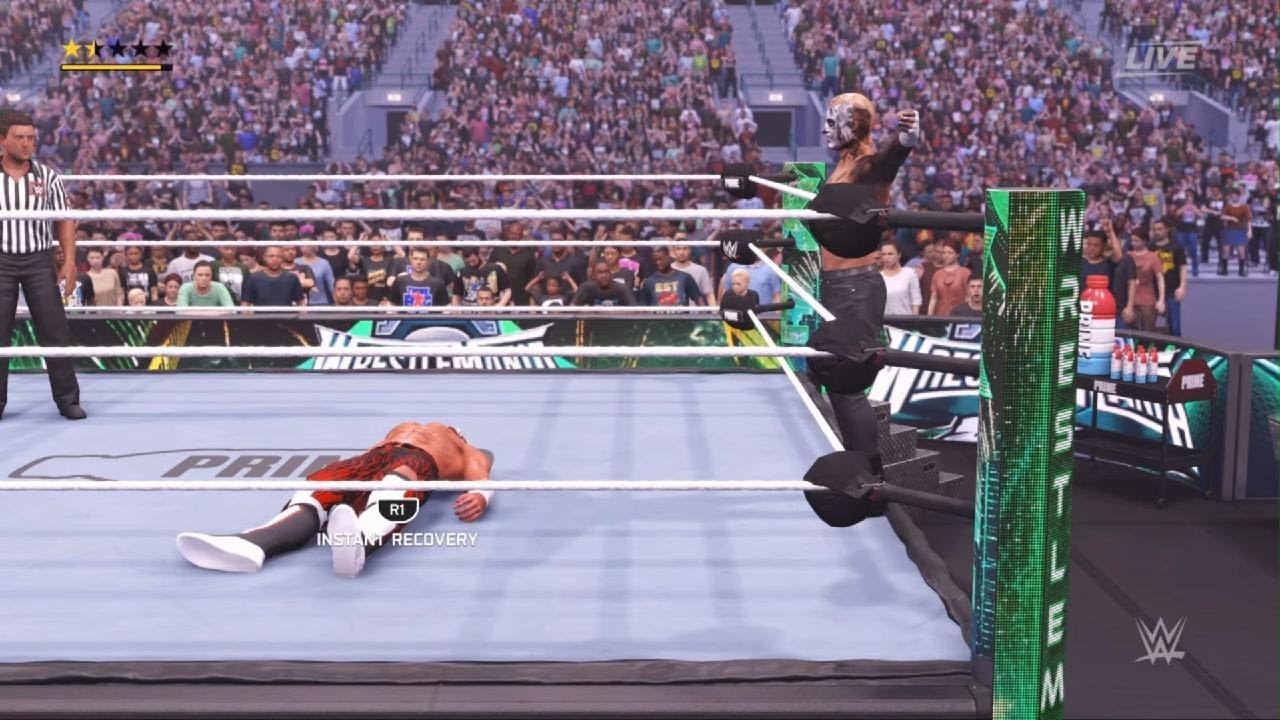 Darby Allin vs Buddy Matthews - WWE TV Championship - WrestleMania 40 N1 - April 5th 2025
