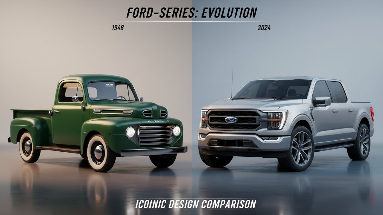 From F-1 to F-150: The Complete Ford F-Series Evolution (1948-2024)
