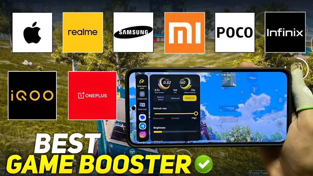 Ranking the BEST Built-In Game Space/Boosters on Smartphones 🥶 iQOO, Oneplus, Poco, Realme