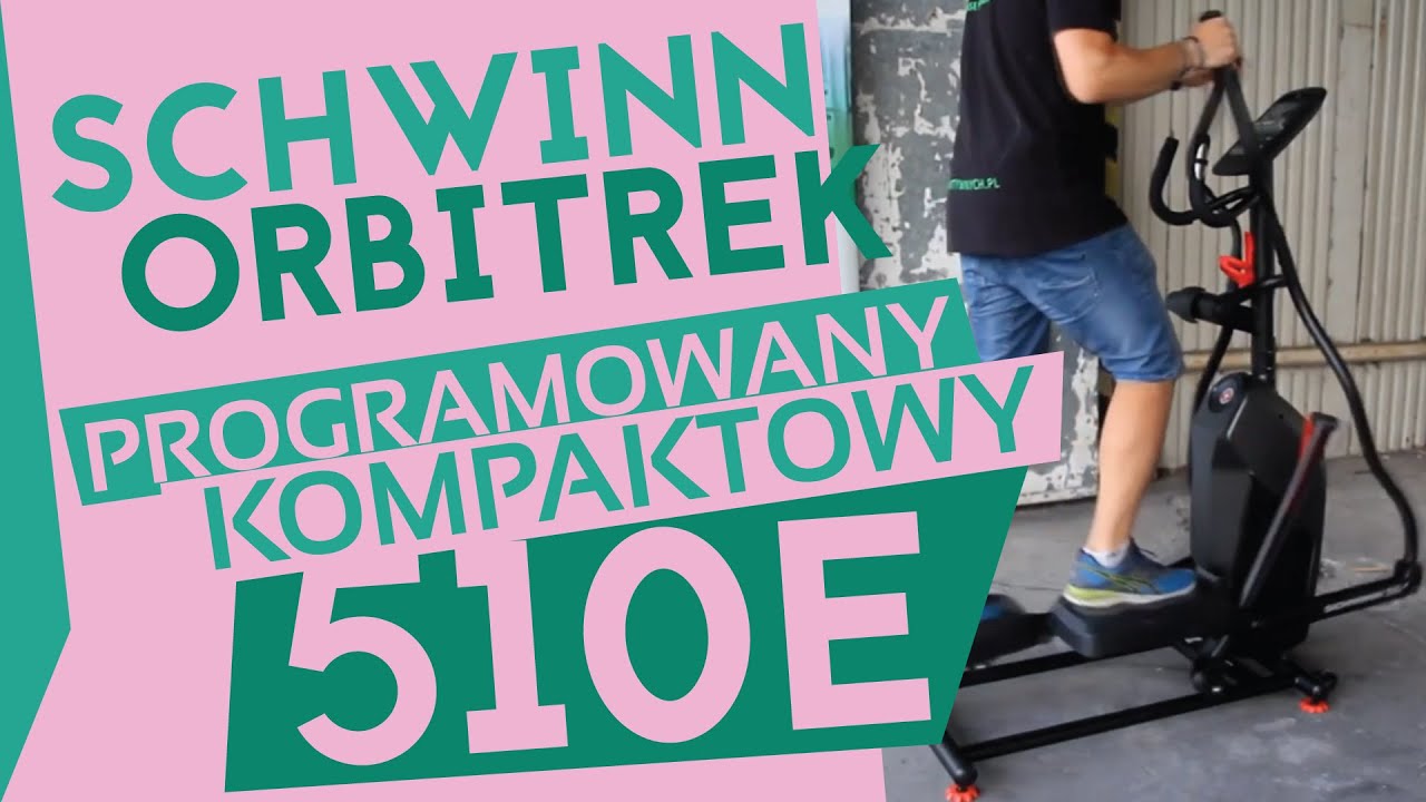 SCHWINN ORBITREK PROGRAMOWANY KOMPAKTOWY 510E - Sklep Aktywnych