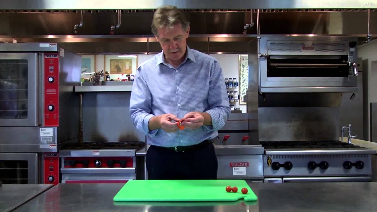 How to Make a Cherry Tomato Rose
