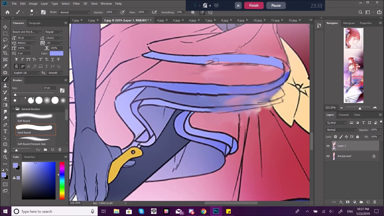 This Girl is A Little Wild - Clean and redraw (LLS)