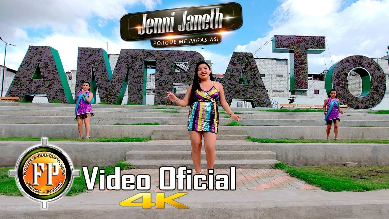 JENNI JANETH   PORQUE ME PAGAS ASI   VIDEO OFICIAL CINEMA 4K