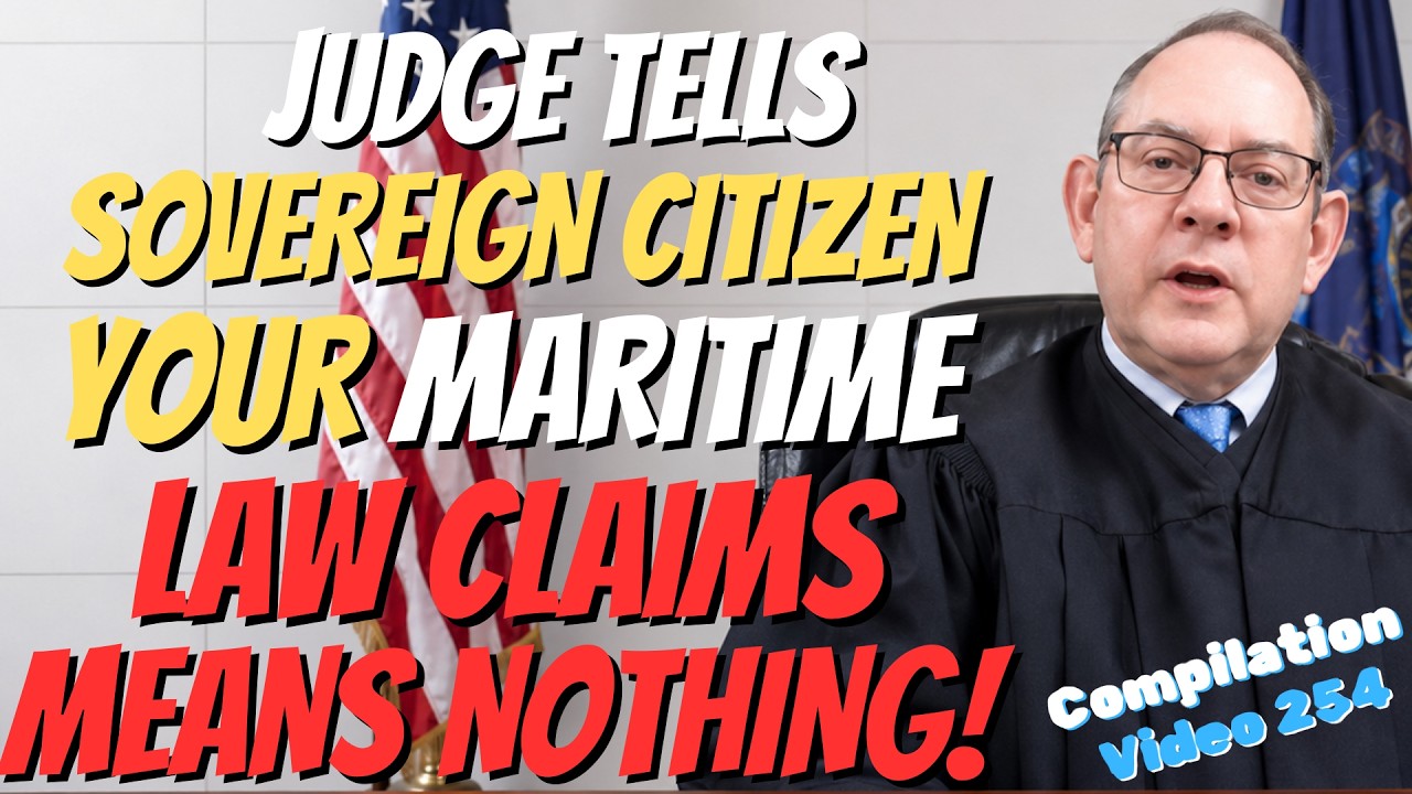 Judge GRANTS Judgment After Sovereign Citizen REFUSES To Follow Court Rules