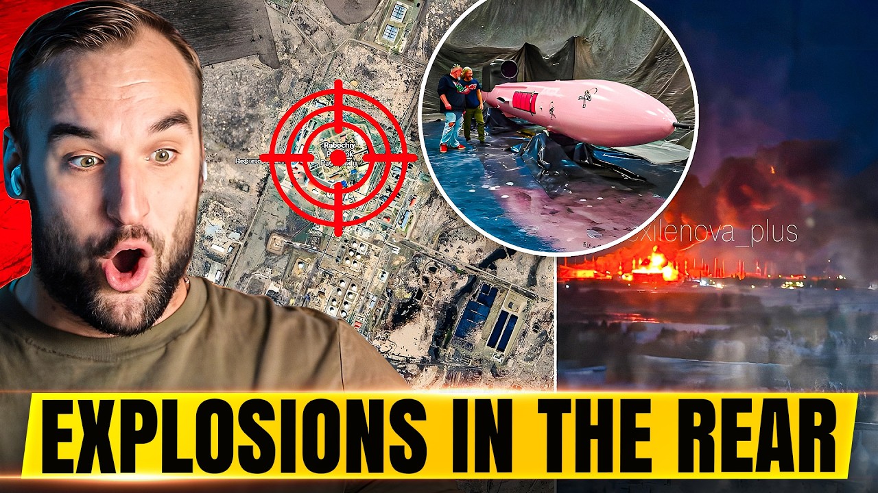 MASSIVE FLAMINGO ATTACK! Flying Pink D*ldos Destroy Russian Factories