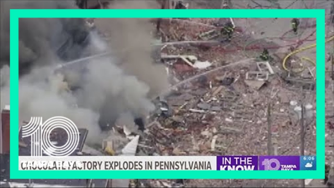 2 dead, 5 missing in Pennsylvania chocolate factory explosion