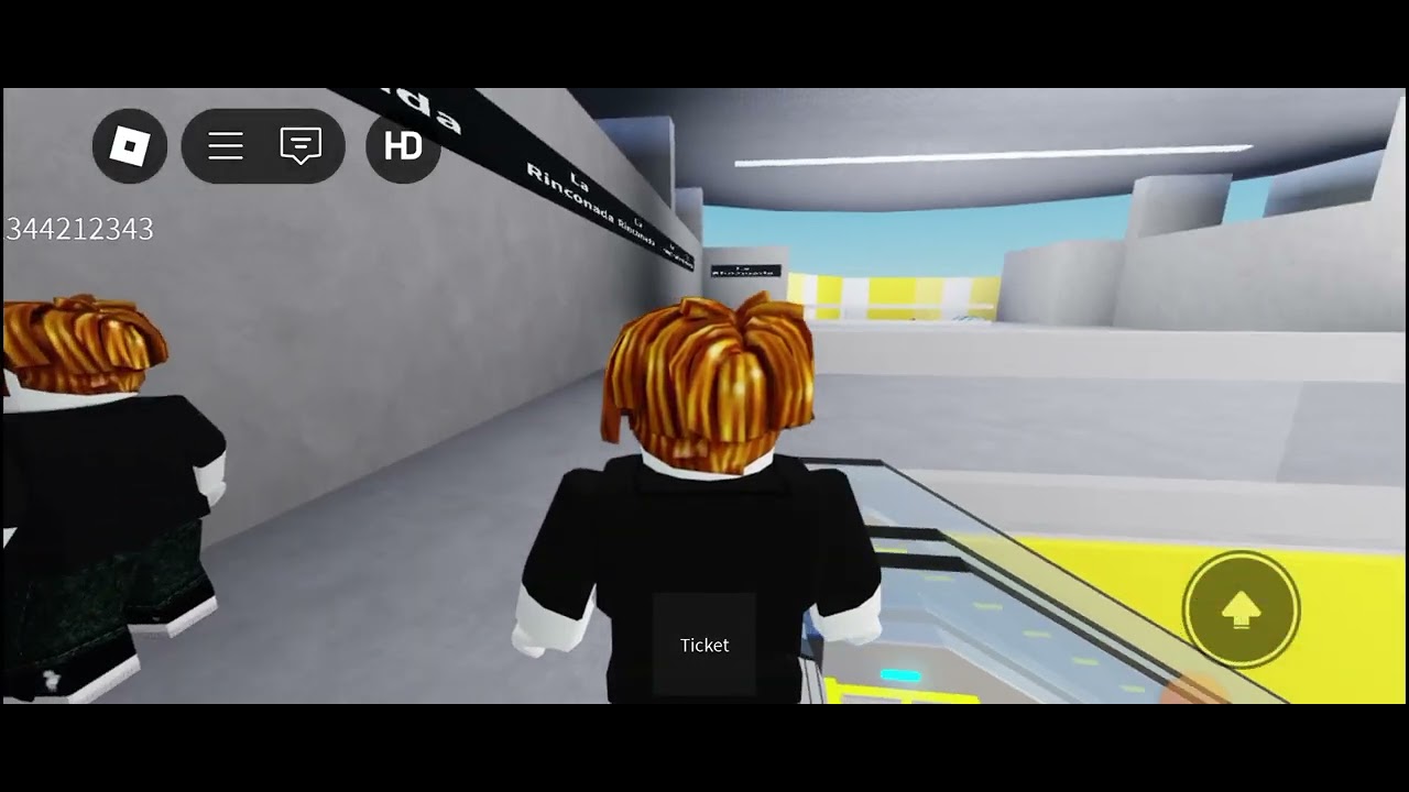 Roblox Mostrando El Mundo Del Metro De Caracas Linea 3 En Mi Celular 📱 Nuevo Android 14