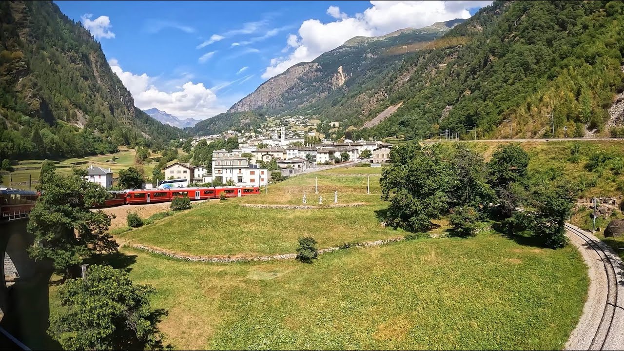 Busreise zum Glacier-  und Bernina Express Teil 1