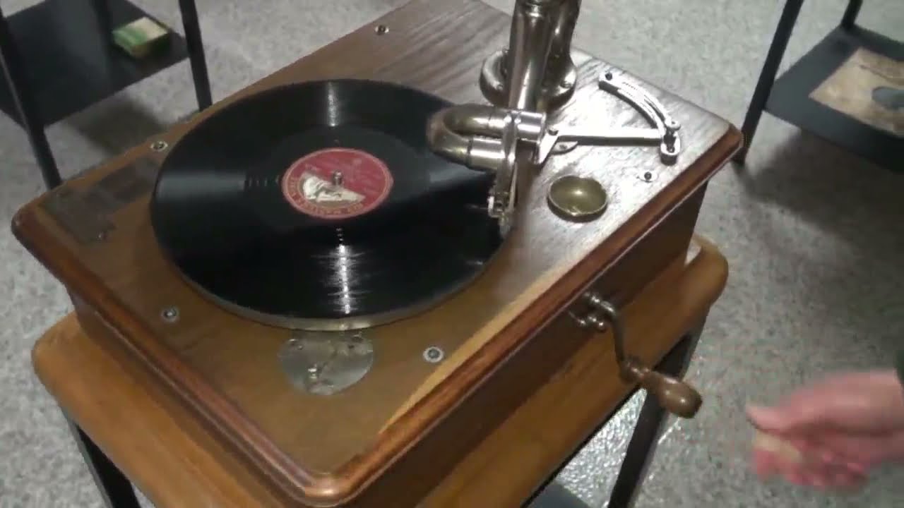 Parlophon coin gramophone (Germany)