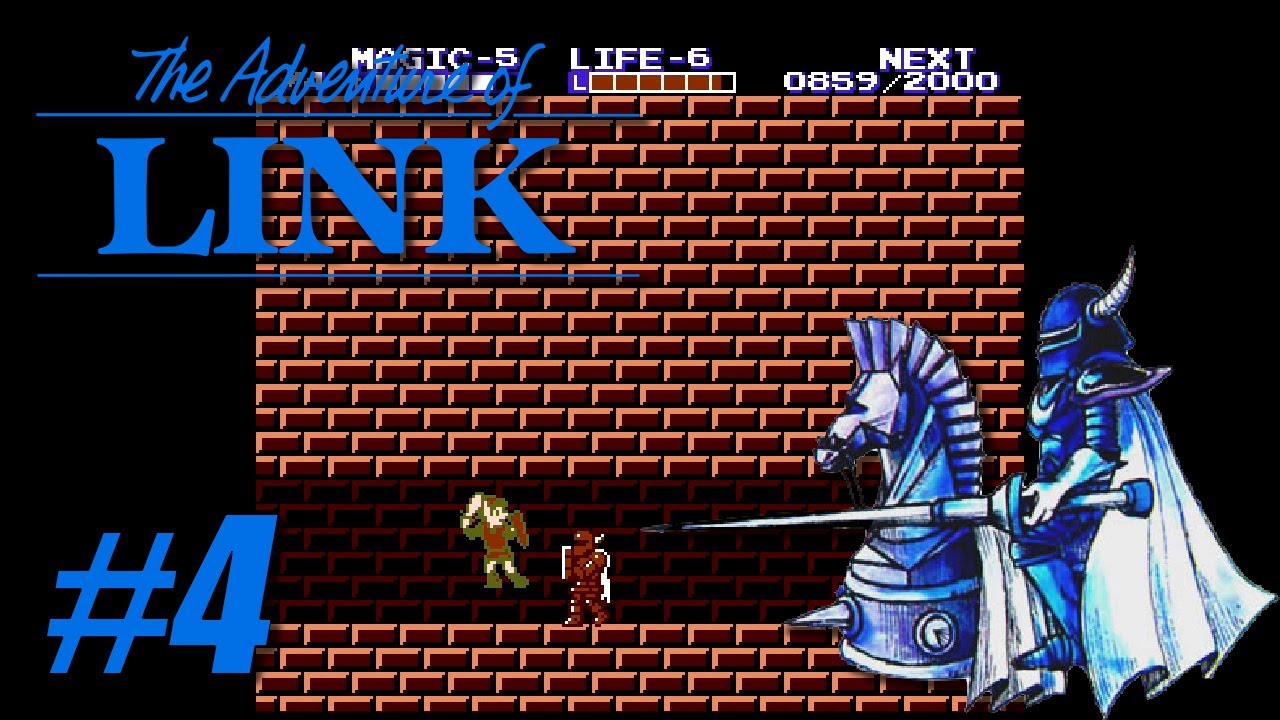 Zelda II: The Adventure of Link Walkthrough Part 4 - Island Palace