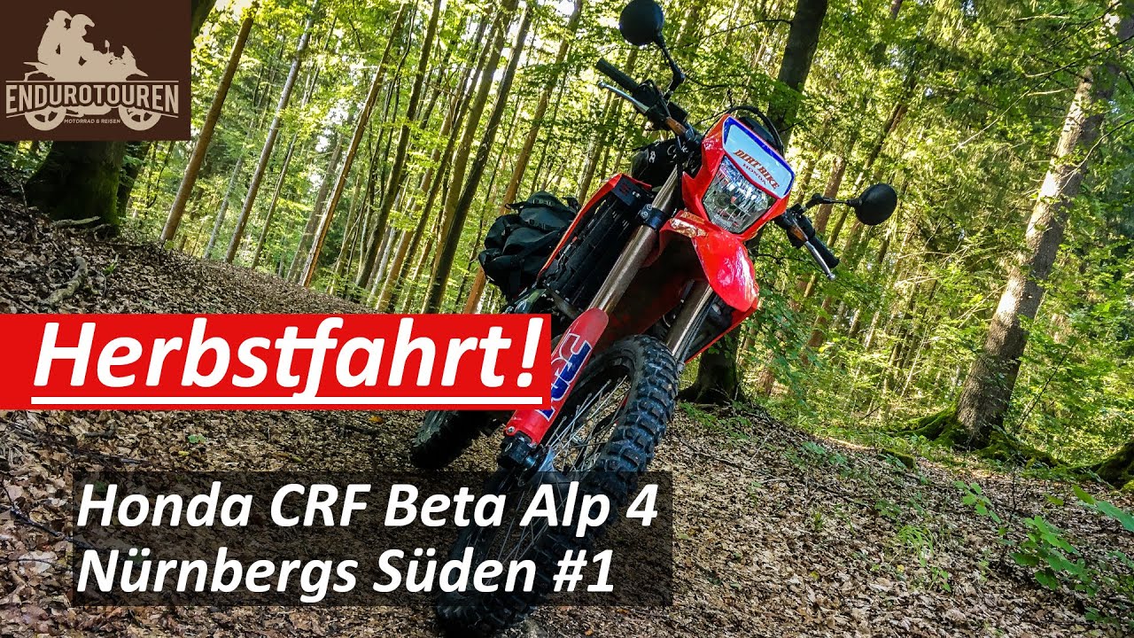 Endurowandern | Herbstfahrt Nürnbergs Süden #1 | Honda CRF 300 L | Beta Alp 4