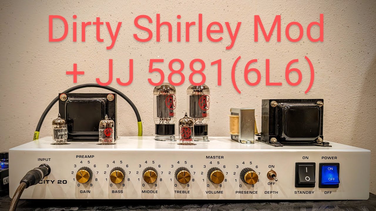 Jet City JCA20HV - Dirty Shirley Mod + 5881(6L6)