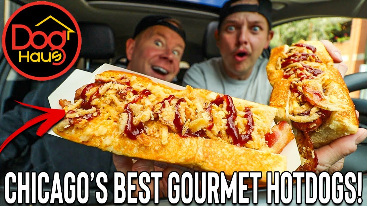 Мы нашли лучших собак-гурме в Чикаго! | Dog Haus Chicago