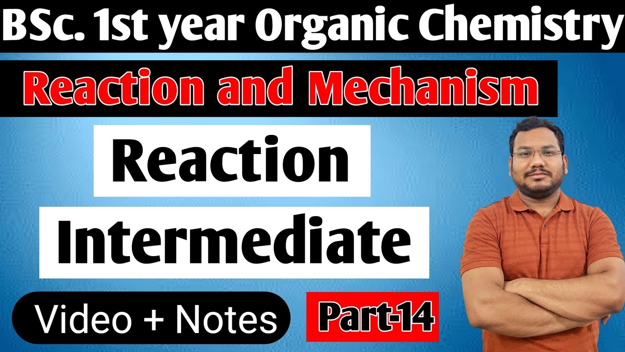 Reaction Intermediate | BSc 1st year organic chemistry | Reaction and Mechanism