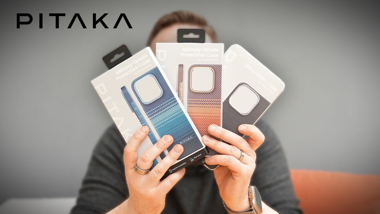The NEW Pitaka iPhone 16 Pro cases are beautiful! | UNBOXING & FIRST IMPRESSIONS