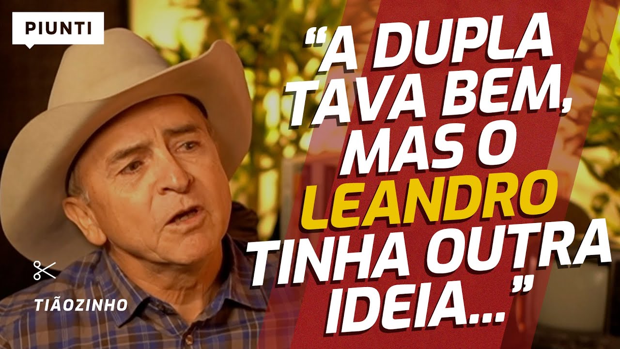 VOCÊ LEMBRA DO SUCESSO DE TIÃOZINHO E ALESSANDRO? | Piunti entrevista Tiãozinho