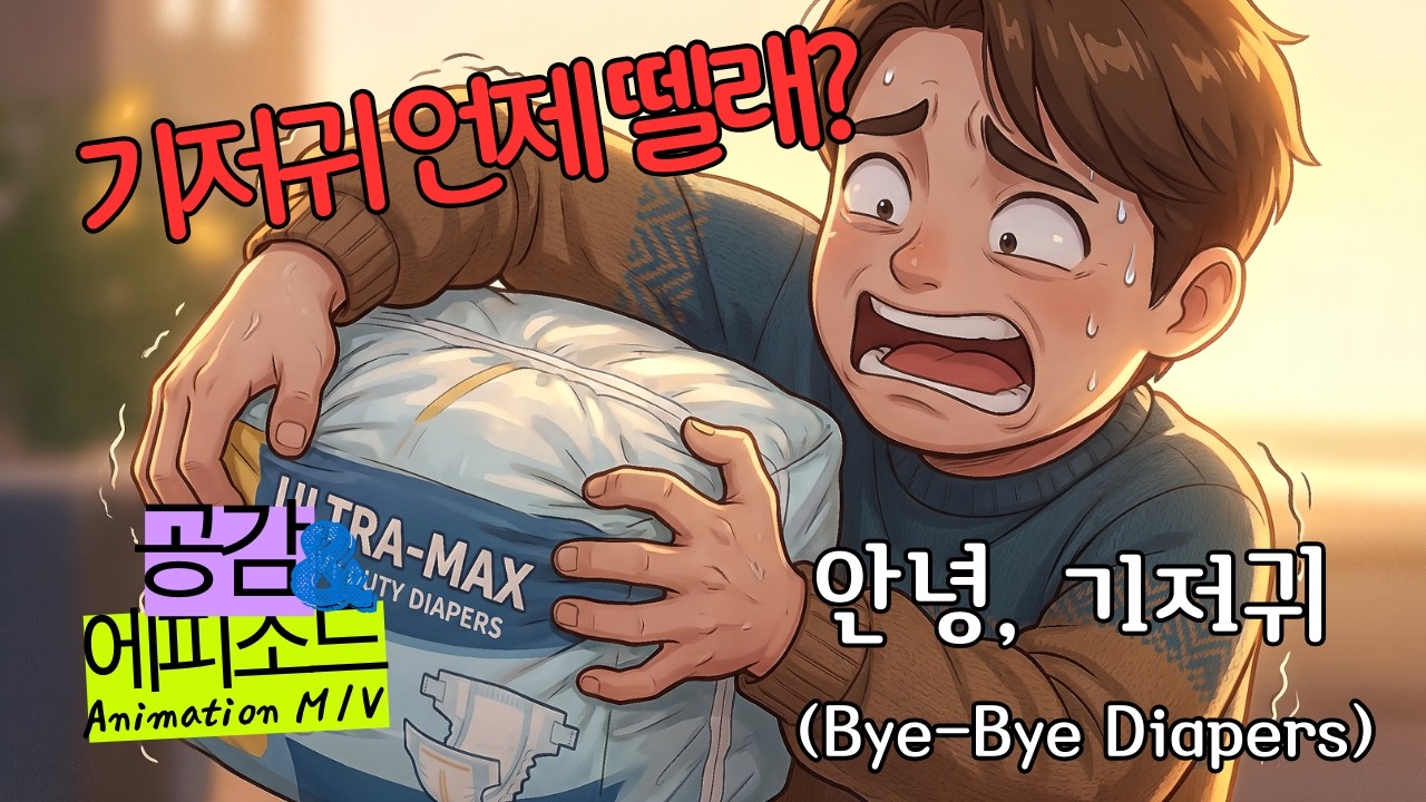 공감&에피소드｜ 기저귀 언제 뗄래? 언젠간 떼겟지...｜안녕, 기저귀!(Bye-Bye Diapers)